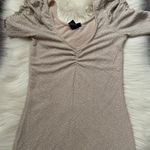 H&M party dress glitter cream Photo 3