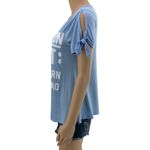 Self Esteem Self E SMALL Blue Attention If Lost Please Return Me To My Squad Shirt Tee Top Photo 2