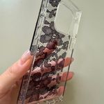 Black Lace iPhone 15 Pro Case Photo 1