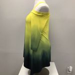 Clara Sunwoo Yellow and Green Ombre Cold Shoulder Tunic Photo 1