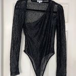 superdown  Black Lace Long Sleeve Bodysuit Sexy Photo 0