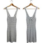 Abercrombie & Fitch  Striped Knit Bodycon Mini Dress Women Large Reversible NWOT Photo 1