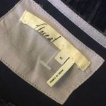 Anthropologie  Floreat Blue Crushed Velvet Pocket Dress X- Small Photo 2