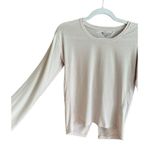 Athleta Blush Pink Essence Twist Back Long Sleeve Crew Neck Athletic Workout Top Photo 5