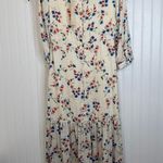 Saltwater Luxe NWT Salt Water Luxe Lottie Maxi Dress Cream Floral Ruffled Tiered Boho Size S Photo 2
