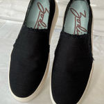 Zodiac  Jasmin Black Canvas Slip-on Sneaker w/ Fringe Accent Women’s size 9 Photo 0