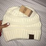 C.C. White  Beanie /Toboggan Photo 0