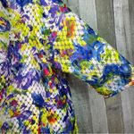 Caroline Rose Size 1X 100% Polyester Lace/Embroidered Open Front Over Photo 3