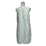 Banana Republic Green Floral Lace Shift Midi Dress Women’s 12 Elegant Minimalist Photo 4