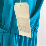 Toga Gryphon Silk Teal Style Dress Photo 3