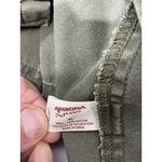Arizona Womans  Jeans XL Green Utility Jacket Zip Up Photo 3