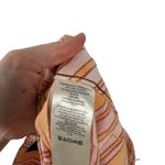 Maeve Anthropologie Colette Orange Striped Linen Pants Wide Leg Crop Womens 27 Photo 6