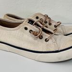 Sperry Top Sider Oat Cream Boat Shoes Size 7.5 Photo 0