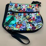 Disney A Very Cute Small Black Printed Heart Shaped Lesportsac Coin Purse Photo 0