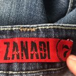 Zanadi 7 Embroidered Low Rise Dark Wash Jeans Size 7 Blue Photo 2
