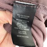 Joie  Mauve Purple Drawstring Waist Straight Leg Stretchy Casual Pull On Pants L Photo 6