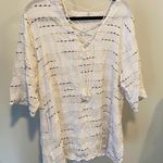 Bathing Suit Coverup White Size XL Photo 0