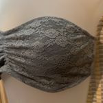 PINK - Victoria's Secret  Lilac or Pale Blue Gray Lace Bandeau Medium M Photo 5