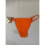 FP Toast Swim Signature Stitch Bikini Bottoms Tiger Orange Sz XS Photo 2