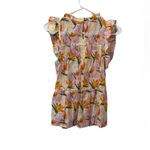 THML  Floral Sleeveless Ruffle Top Size Small Photo 4