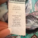 Flirty Pink Women's Paisley Jumpsuit in Teal and Pink Size Small. B32 Green Photo 14