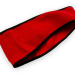 Red Fleece Headband Unisex Fleece Wrap Ear Protection NWOT Photo 0