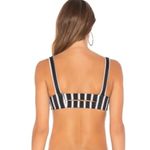 Tori Praver Swimwear New! Tori Praver Deja Striped Bikini Top Photo 3