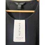 Athleta Zephyr Refined Tank top Large Black NWT New Active Wicking Shell Photo 2