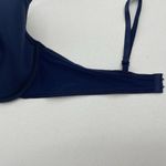 Laura Ashley  Size 36C Bra Underwire Blue Lace Lightly Lined Lightweight Molded Photo 9