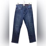 Alice + Olivia  studded high rise jeans. Size 29 Photo 2