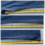 Loft Ann Taylor  Denim Flare Jeans Blue Size 12 Mid rise 27.5L inseam Photo 4