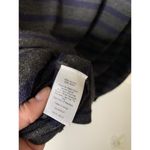 Talbots Womens Size M Sweater Dress Wool Blend Striped Burgundy Grey Navy Blue Photo 6