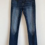 Buckle Black Jeans Fit No.53 Straight Women’s 28x32 Dark Wash Mid Rise Stretch Blue Size 28 Photo 4