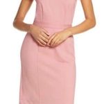 Rachel Parcell ‎ NWT Pink Compact  Bow Sleeve Dress Size Large Photo 0