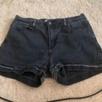 Size 12 Black Levi Strauss jean shorts Photo 0