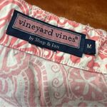 Vineyard Vines Tunic Starfish Shell Seahorse logo print Pink and white medium Photo 2
