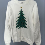 Lee Vintage  Sturdy Sweats Christmas Tree Sweatshirt Crewneck Pullover Size L Photo 0