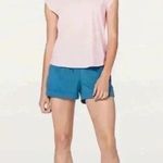 Lululemon for the run short sleeve tee in petal pink Photo 7