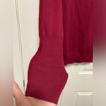 Neiman Marcus  Exclusive Vintage Wine Silk Blend Turtleneck Sweater Photo 3