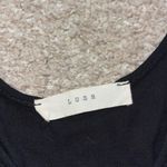 Lush Clothing Lush Black Flowy Tank Top Photo 1