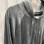 Aerie OFFLINE By After Party Velour Oversize Full Zip Hoodie Smoke Gray Size XXL Photo 2