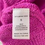 Lumière New Boxy Pocket Pullover Sweater Pink Photo 14