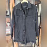 ATWYLD denim romper long sleeve playsuit utility corset cargo Black Size L Photo 3