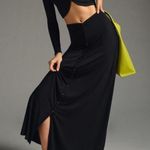 Favorite Daughter Good For You Button Down Black Maxi Skirt size medium Photo 0