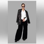 Norma Kamali  NWT Wide-Leg High-Waist Pants Size XL Photo 1