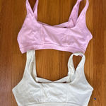 POPFLEX Corset Bra Sports Bra Bundle Size Medium Pink Photo 0
