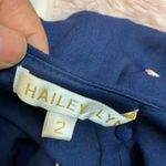 Hayley Lynn navy blue Summer dress size 2 Photo 4