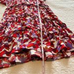 Anthropologie ✨ Robin Tiered Mini Dress Purple Red XSP Photo 7