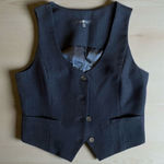 7 For All Mankind  Pinstipe Crop Vest Photo 0
