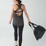 Lululemon  Wild Tank-Heathered Black / Black- Size 6 Photo 0
